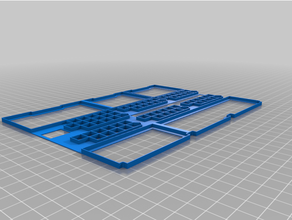 terraforming mars mat grid 3d print model - Mito3D