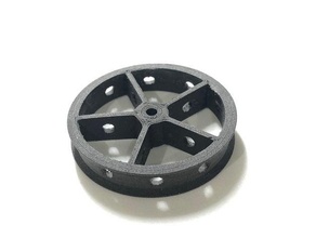 egw 80 edf rueda 54mm borde neumático 3d print model - Mito3D