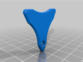 generic triangular thumbdrive labels 3d print model - Mito3D