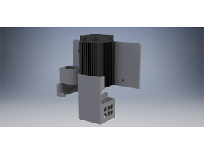 Eleksmaker lazer a3 Yükselt paketlemek + vakum binmek göz koruyucu vb 2500mw hava akımı yardım eleksaser Eleks yapıcı kesici 3d print model - Mito3D