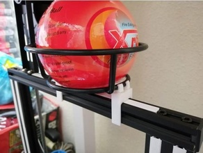 extinguir pelota montar giratorio acortar ender 3 3v2 fcstd freecad seguridad 3d print model - Mito3D