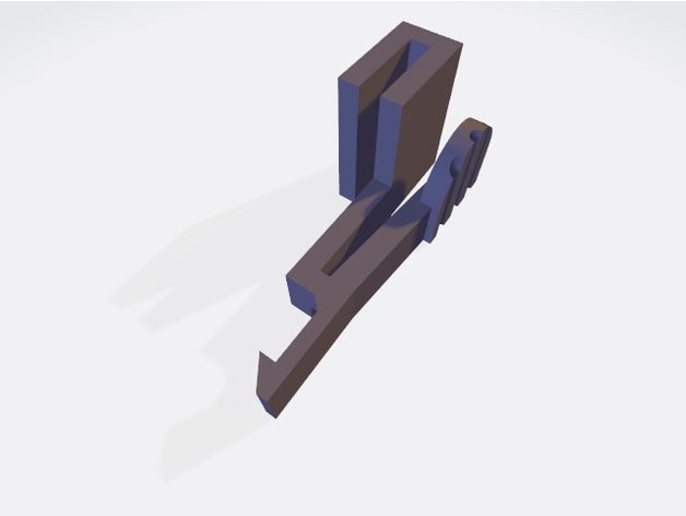 pcie riser lock pce2pce-nl4 ver008s mining rig 3D print model - Mito3D