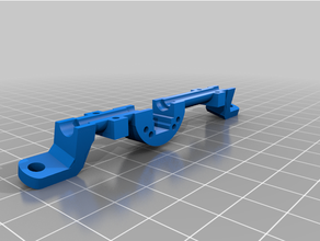 wpl essieu Ackerman 14 angle wlp robot d'exploration 3d print model - Mito3D