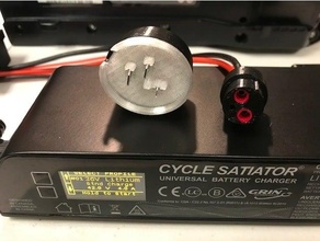 mueca xlr bosch batería convertidor bicicleta eléctrica cargador ciclo saciador 3d print model - Mito3D