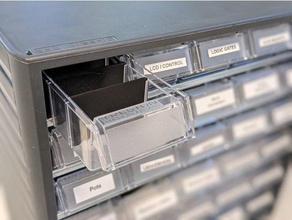 treston storage drawer divider model 290-3 3d print model - Mito3D