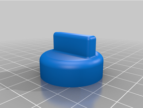 remplacement soupape bouton lux néo bidet 3d print model - Mito3D