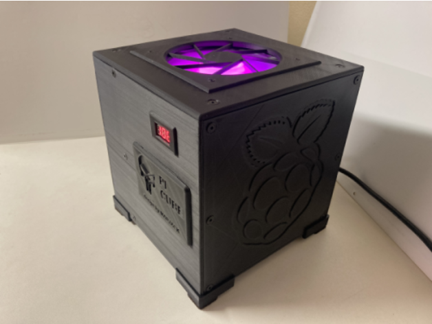 pi cube octoprint 3D print model - Mito3D