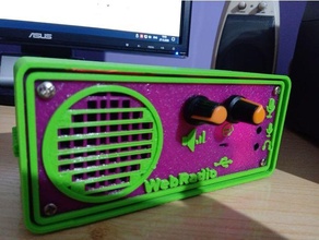 ağ radyo Konut web radyosu 3d print model - Mito3D