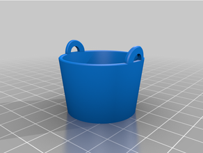 brinquedo balde alimentação Fazenda curral 3d print model - Mito3D