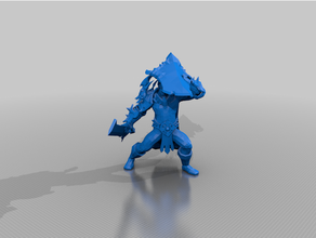 Warcraft savaşçı bulldog 3d print model - Mito3D