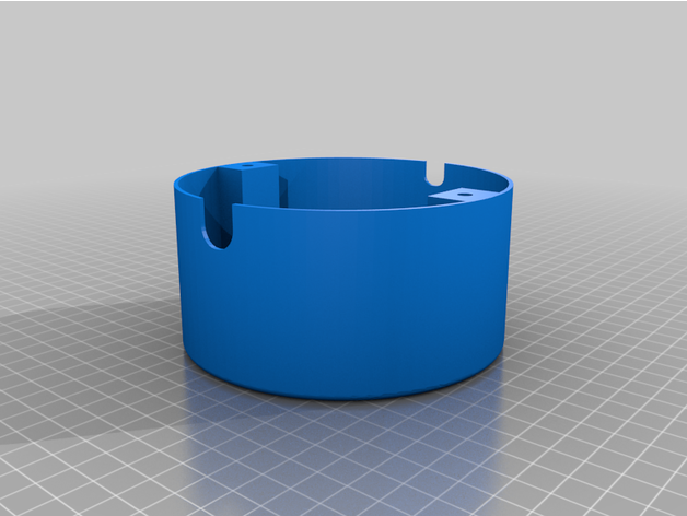 cabellera techo cabel electricidad alojamiento 3D print model - Mito3D