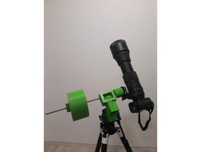 counterweight 3d printed astro tracker astronomy astrophotography astrotracker 3d print model - Mito3D