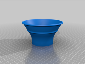moka 3 cups funnel press 3d print model - Mito3D