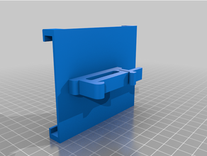 ssd telaio lampone torta din rotaia openhab pi 3d print model - Mito3D