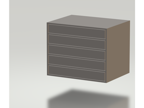 chest drawers 3d print model - Mito3D