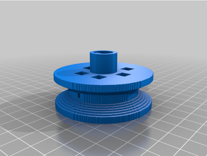 Riemenscheiben Rolle 3d print model - Mito3D