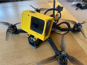 impulserc apex gopro hero 9 black mount drone fpv camera impulse rc 3d print model - Mito3D