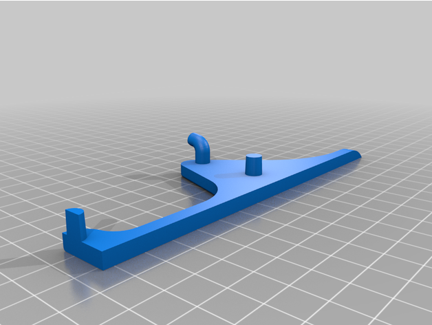 maçon pot cheville planche titulaire soutien panneau perforé 3D print model - Mito3D