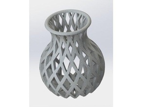 vase flower pot jar jarron maceta plant planter vasija vessel 3d print model - Mito3D
