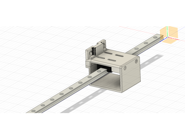 k40 laser mit linearschiene und cloudray k serie testa 3D print model - Mito3D