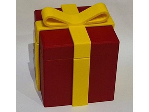 gift box 100 christmas storage toolbox valentines day gifts 3d print model - Mito3D