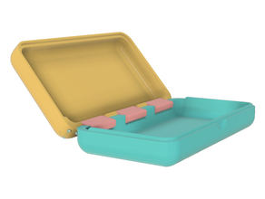small box container parts storage 3d print model - Mito3D