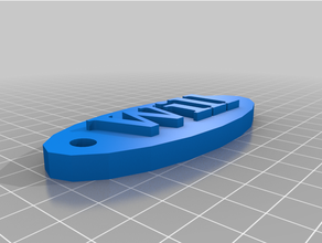 39 niyet anahtarlık 3d print model - Mito3D