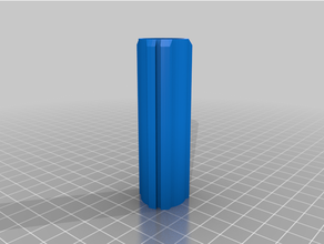 modelo cohete aleta cubo bt20 bt 20 estes 3d print model - Mito3D
