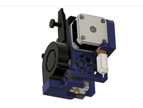 Kingroon kp3 mod v6 chaud double conduire direct extrudeuse bl toucher + Cadre mk3 améliorer 3d print model - Mito3D