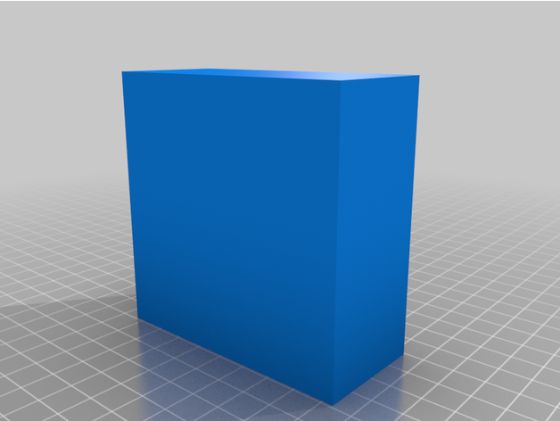 caja cuadrada sp 3D print model - Mito3D