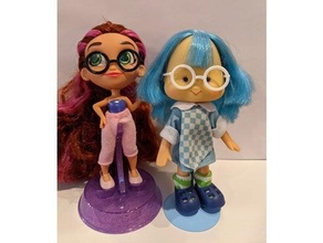 glasses strawberry shortcake hairdorable 1 12 scale doll 3d print model - Mito3D