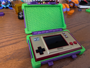 Spiel sehen Fall Mantel Gamewatch Mario Nintendo Videospiele Video 3d print model - Mito3D