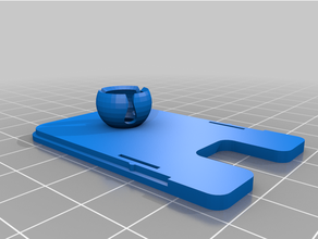 simplisafe camera bracket popcorn joint remix mount security 3d print model - Mito3D