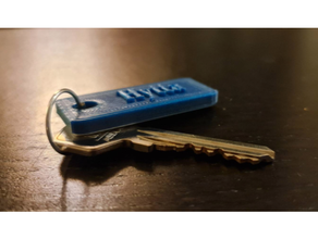 Schlüssel Stichworte v03 3d print model - Mito3D