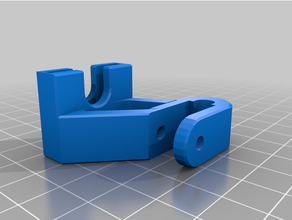 inverse bracket spool ender3 filament guide 3d print model - Mito3D