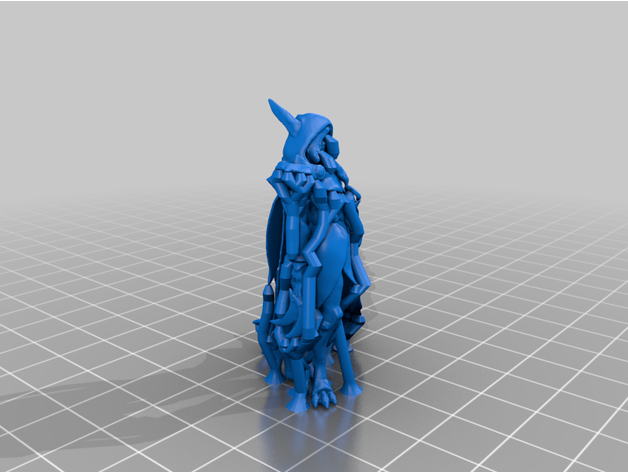 xayah lig efsaneler ağaç destekler ağ karıştırıcı Ligi 3D print model - Mito3D