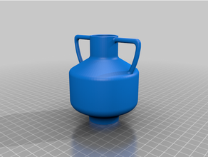 small modern vase 3dmodel 3d printer printing design model 3d print model - Mito3D