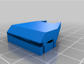 formador ideas Pro boquilla extrusor ventilador conducto reemplazo 3d print model - Mito3D