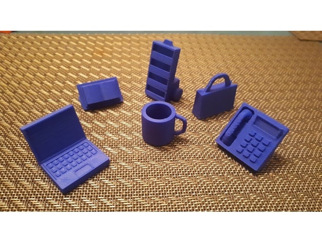jw board game pieces bag bible cart gamepieces jworg laptop phone 3D print model - Mito3D