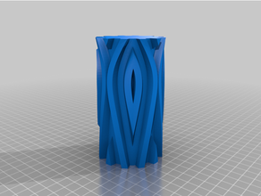 Vase 364 Container Stift Halter Unterstützung Bleistift Tasse 3d print model - Mito3D