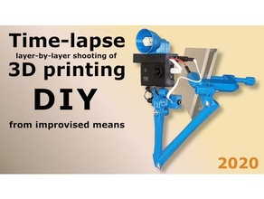 time-lapse layer-by-layer shooting 3d printing arduino diy foto timelapse 3d print model - Mito3D