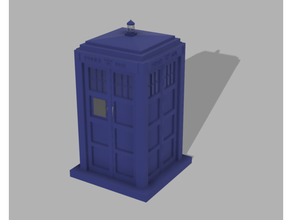 tardis Dr Who 3d print model - Mito3D