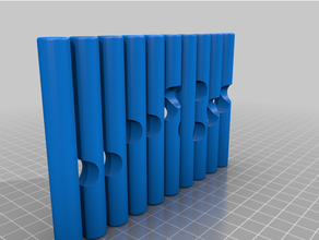 rods cube puzzle hard 3d print model - Mito3D
