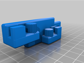belt support x5sa pro holder osg rails tronxy 3d print model - Mito3D