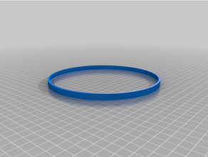 distanzring grille support 3d print model - Mito3D