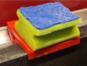 esponja soporte secadora bandeja 3d print model - Mito3D