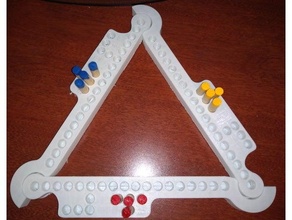 esnek 3 9 kişi yazı tahtası oyun kart oyunculu takım 3d print model - Mito3D
