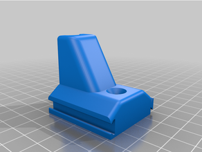 pistole tabanca Kulp destek ayakta durmak 3d print model - Mito3D