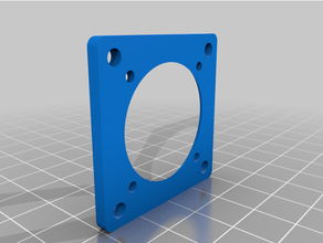 30mm 40mm fan mounting plate cooling 3d print model - Mito3D