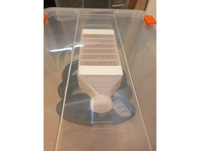 grand déshydratant récipient Ikea Samla boîte silice gel 3d print model - Mito3D